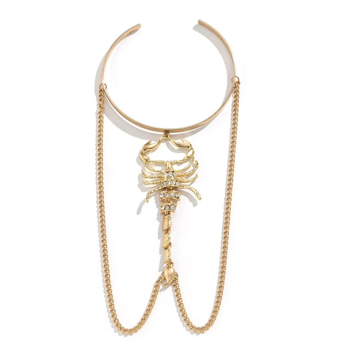 Jewelry Metal Snake Scorpion Arm Ring Bracelet With Electroplating - Image 5