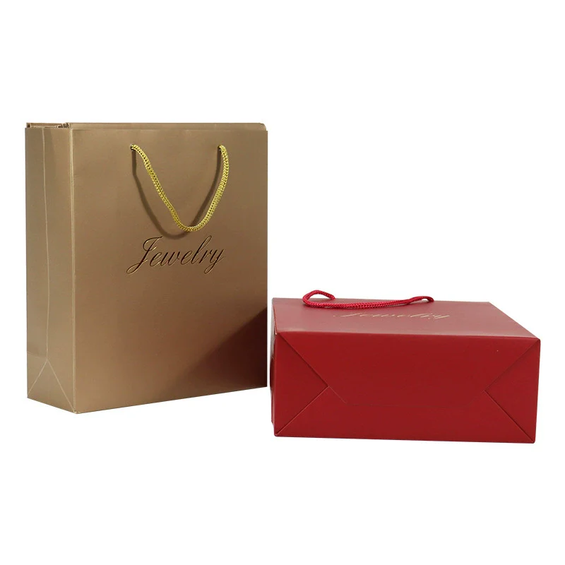 Jewelry Packaging Box And Handheld Paper Bag Made Of Paper And Cardboard - Image 3