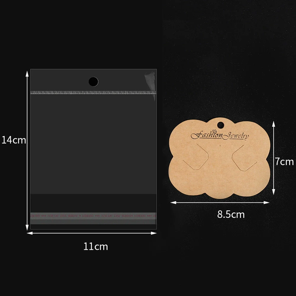 Jewelry Packaging Paper Card With Geometric Pattern And Printing For Necklace Earring Etc - Image 10