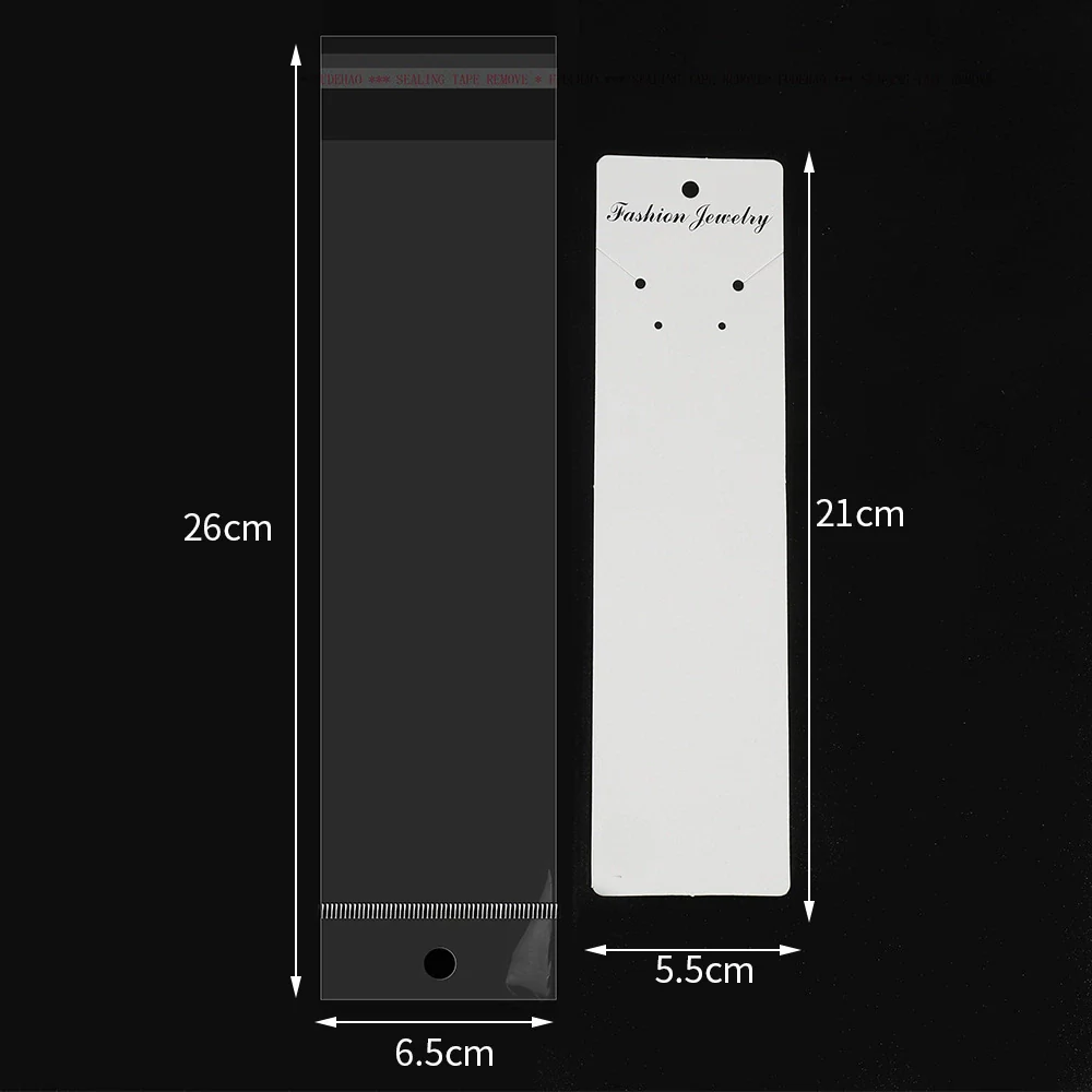 Jewelry Packaging Paper Card With Geometric Pattern And Printing For Necklace Earring Etc - Image 6