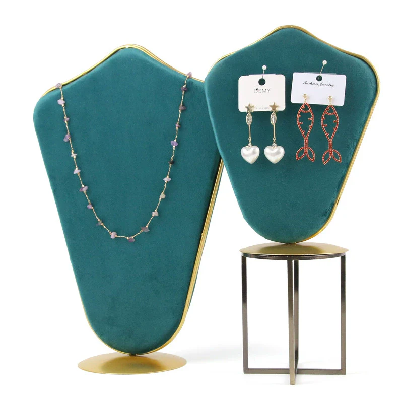Jewelry Rack Metal Flannel Soft Antique Portrait Highend - Image 3