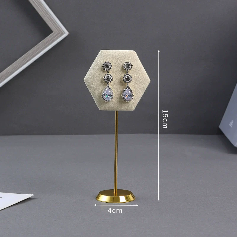 Jewelry Rack Metal Super Fiber Highend Splicing Jewelry Props For Ring Necklace Bracelet Pendant - Image 17