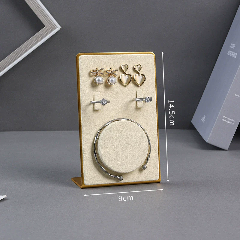 Jewelry Rack Metal Super Fiber Highend Splicing Jewelry Props For Ring Necklace Bracelet Pendant - Image 18