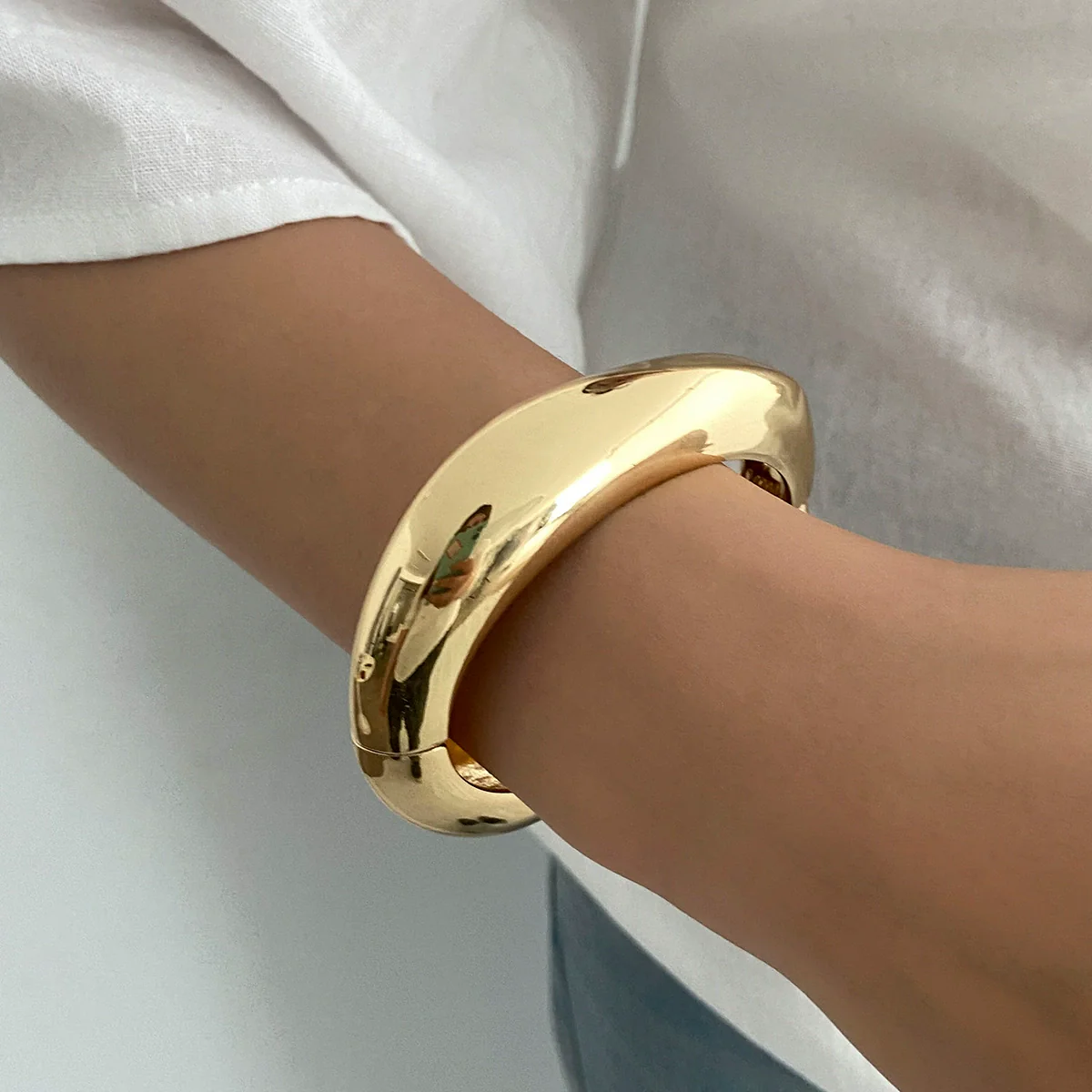 Jewelry Resin Bracelet Geometric Irregular Polish Women's Bracelet - Image 8