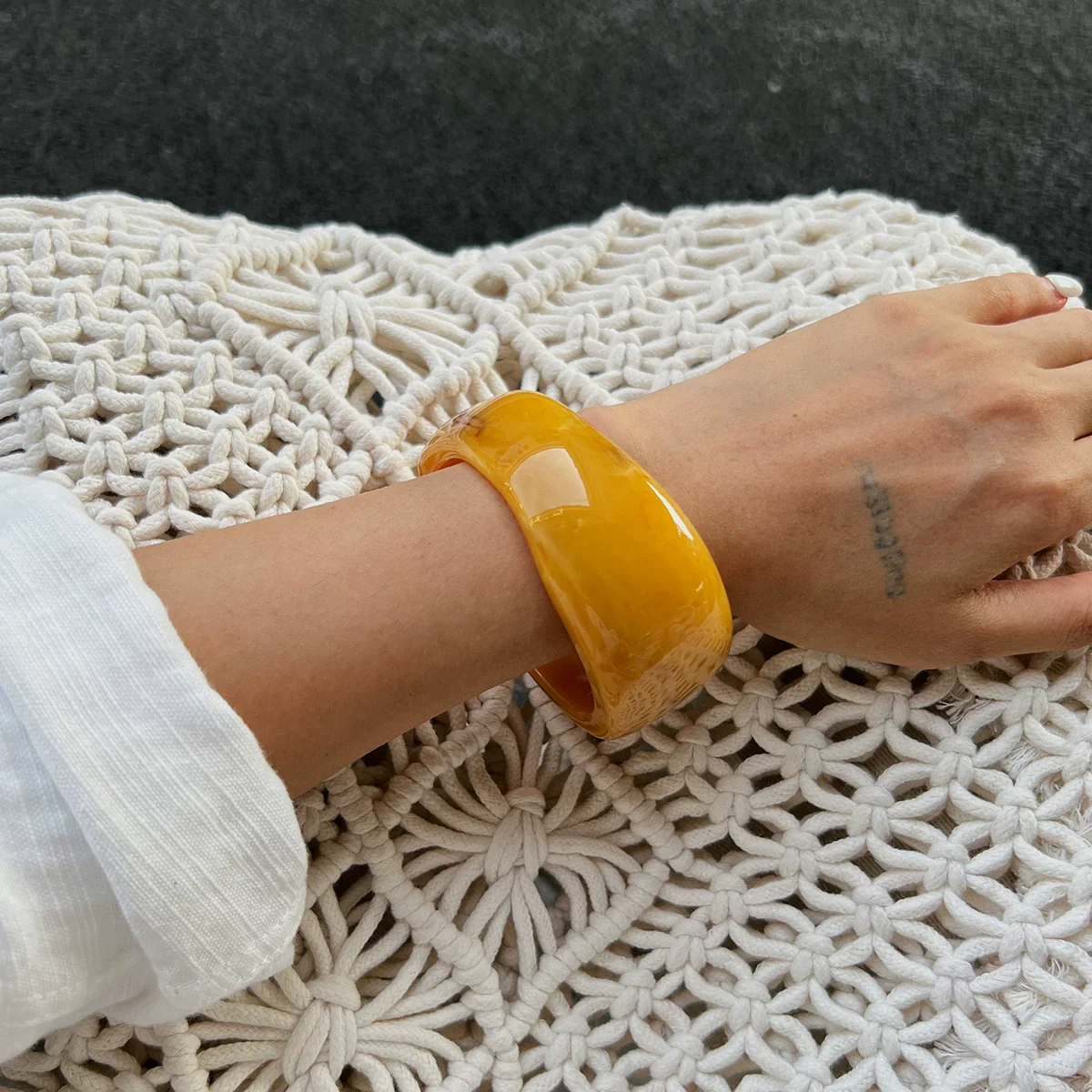 Jewelry Resin Geometric Handmade Niche Bracelet - Image 11