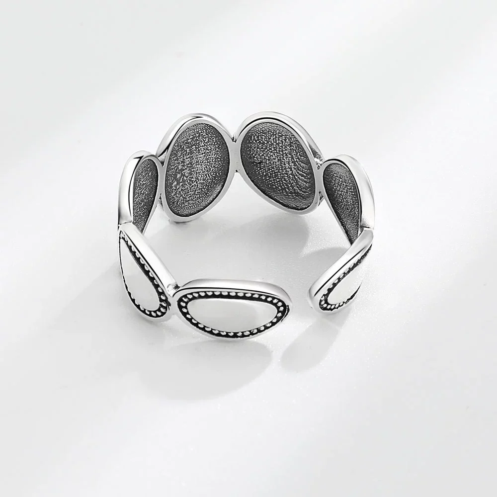 Jewelry Retro Oval Copper Ring With Animal Zodiac Pattern And Electroplating Treatment For Women - Image 4