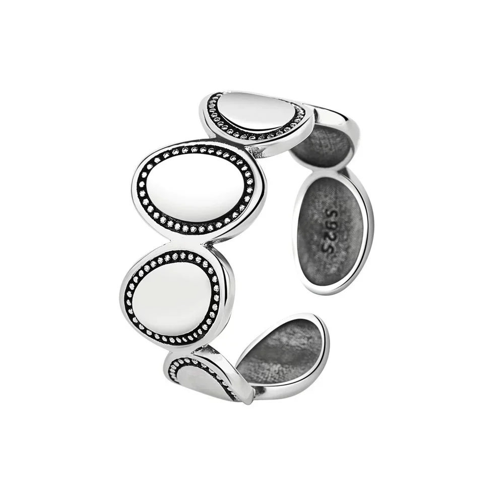 Jewelry Retro Oval Copper Ring With Animal Zodiac Pattern And Electroplating Treatment For Women - Image 5