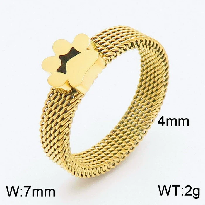 Jewelry Set Mesh Cat Claw Stainless Steel Titanium Steel Gold Rose Gold Ochain Electroplating Geometric - Image 10