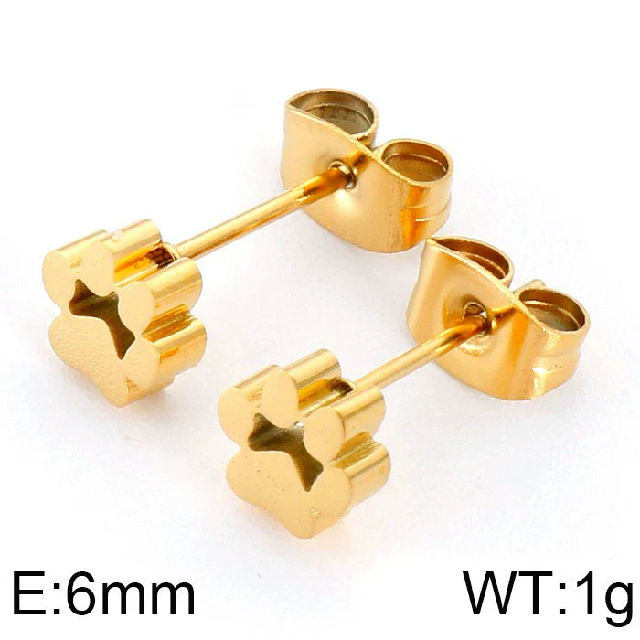 Jewelry Set Mesh Cat Claw Stainless Steel Titanium Steel Gold Rose Gold Ochain Electroplating Geometric - Image 9