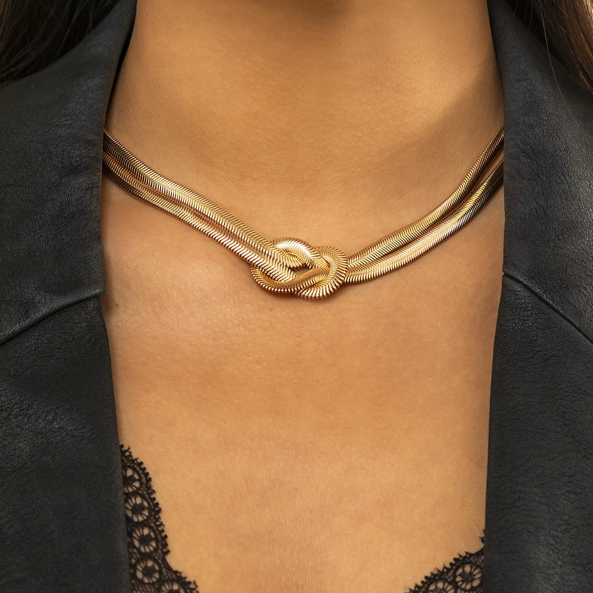 Jewelry Snake Bone Chain Bracelet Iron Chain Geometric Electroplating Style For Women - Image 6