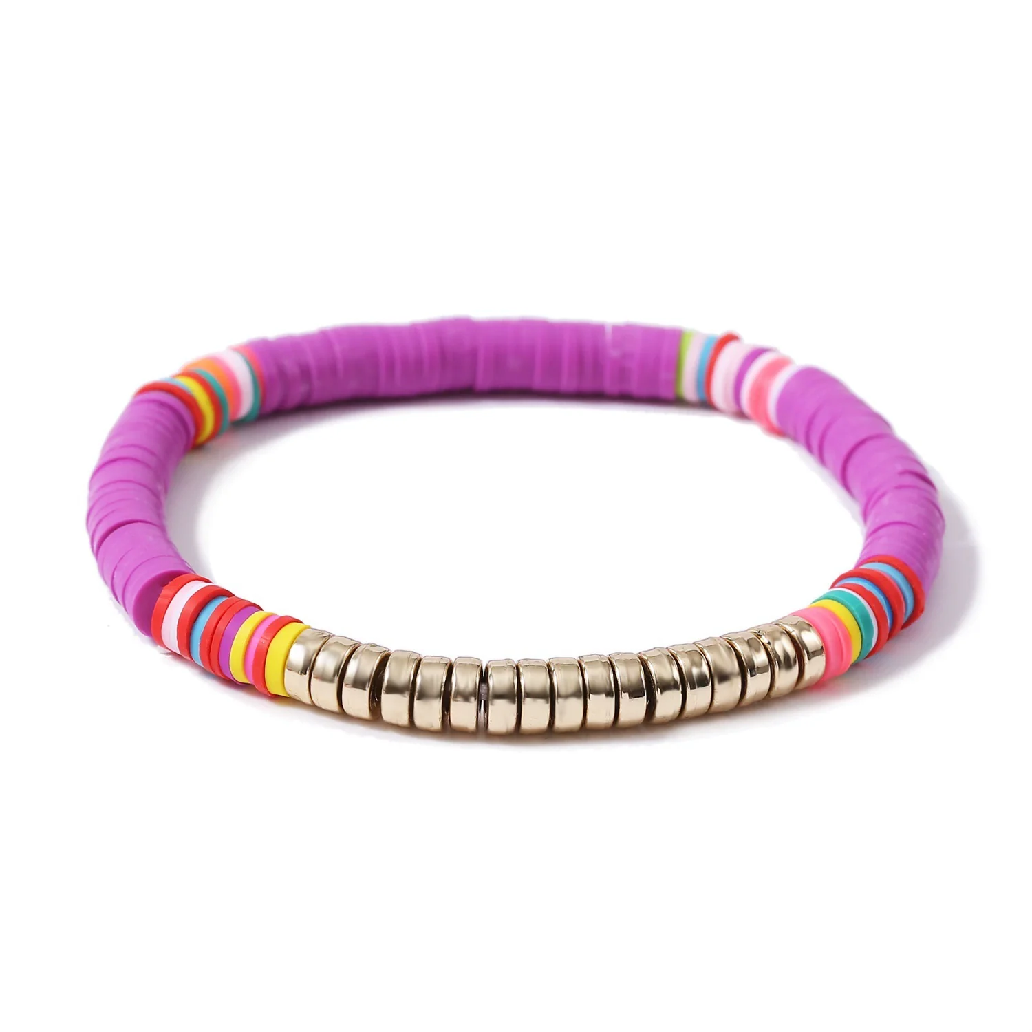 Jewelry Soft Pottery Bracelet Geometric Handmade For Girls - Image 18