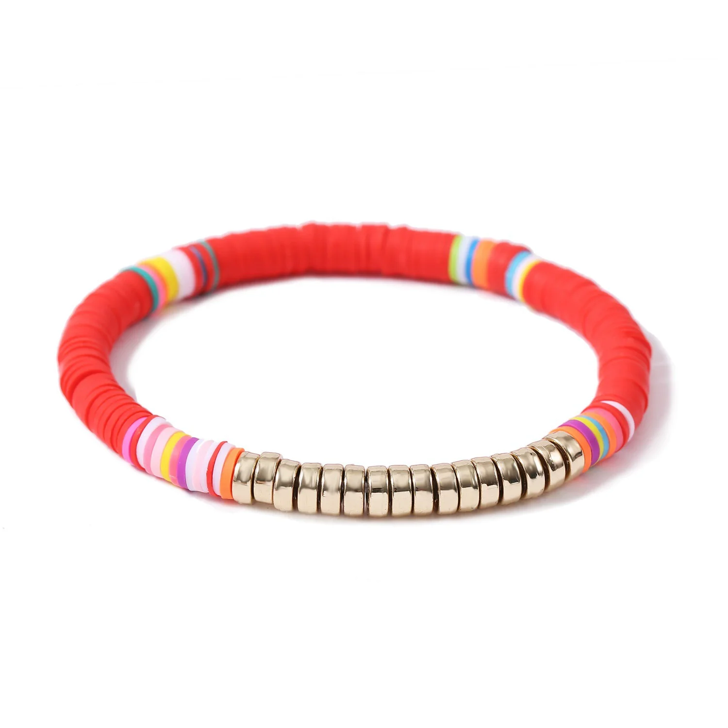 Jewelry Soft Pottery Bracelet Geometric Handmade For Girls - Image 20