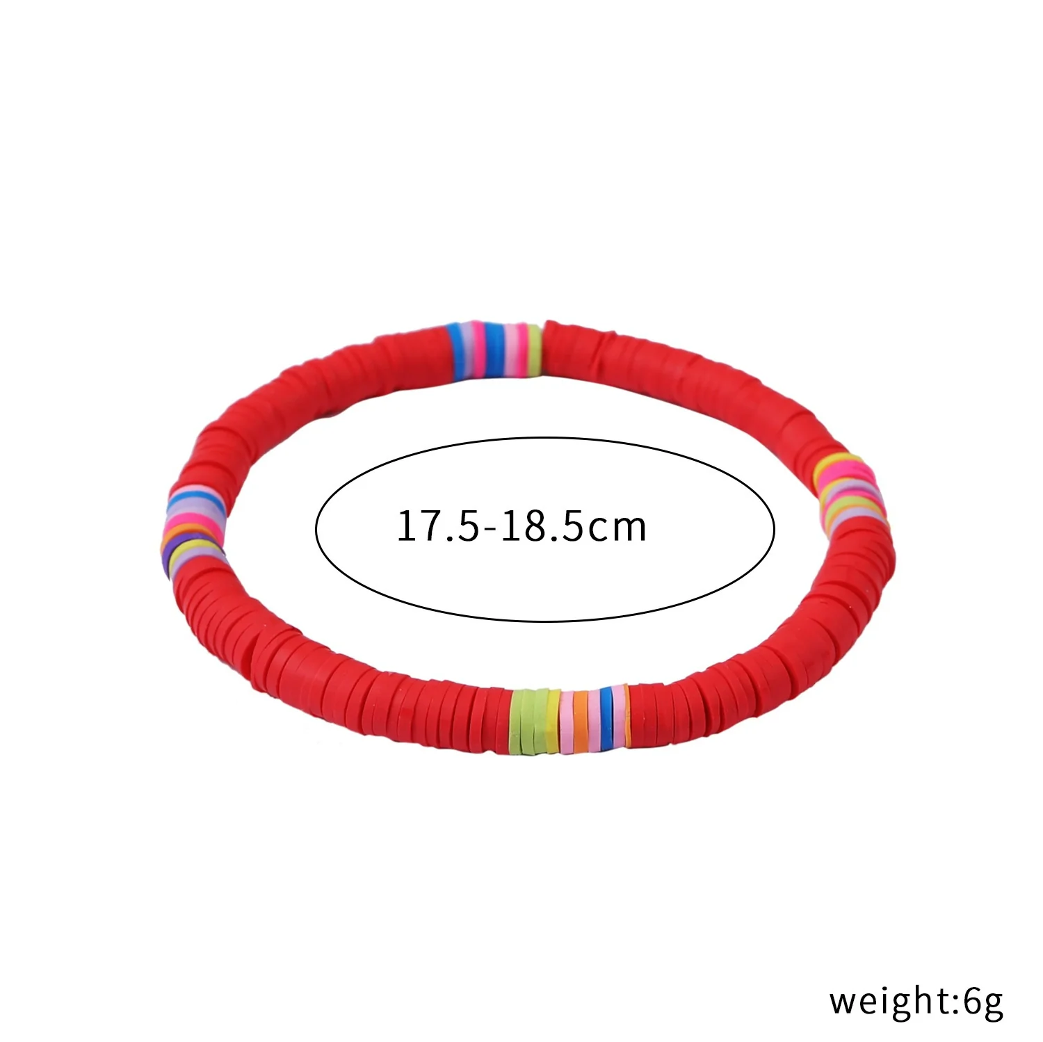 Jewelry Soft Pottery Bracelet Geometric Handmade For Girls - Image 5