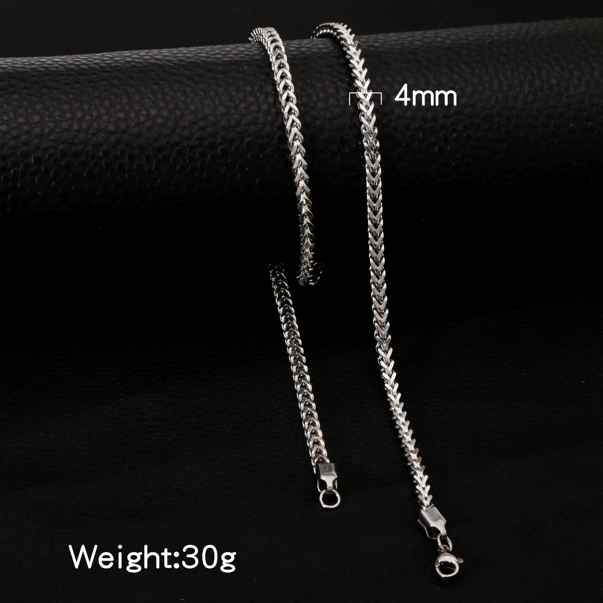 Jewelry Stainless Steel Three Dimensional Geometric Square Cuban Chain Unisex Hip Hop Punk Electroplating Design - Image 11