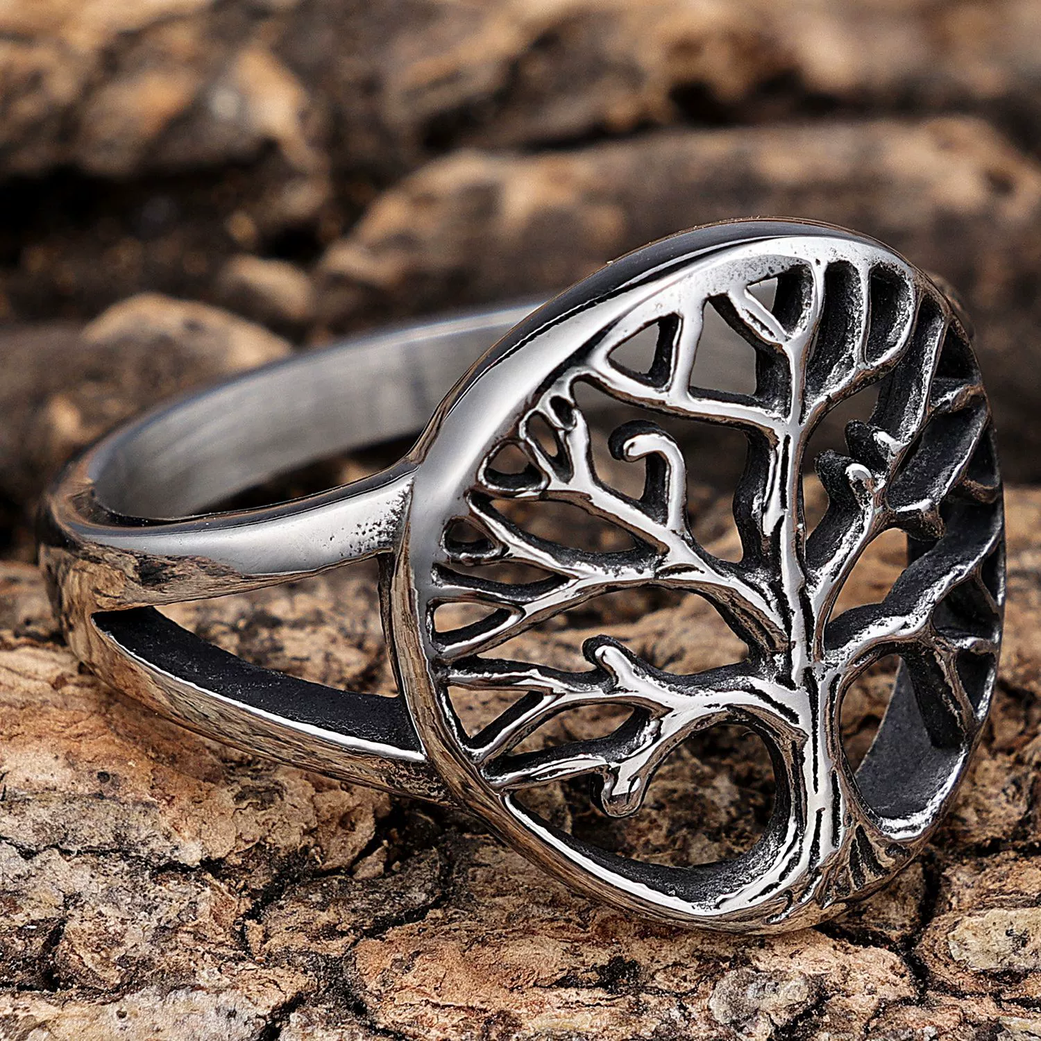 Jewelry Stainless Steel Tree Of Life Polish Unisex - Image 4