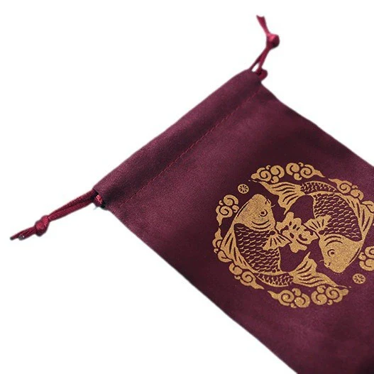 Jewelry Storage Bag Flannel Velvet Drawstring Cloth - Image 5