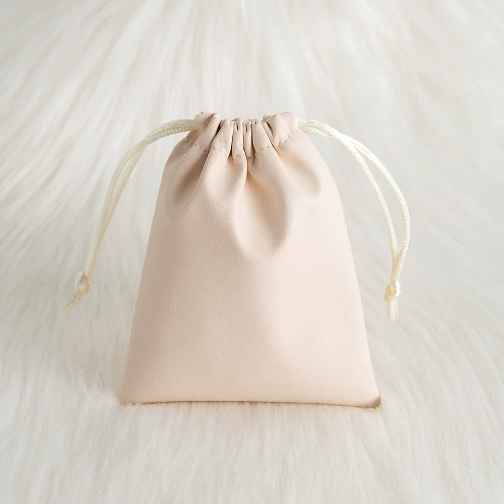 Jewelry Storage Bag Pu Leather Drawstring - Image 7