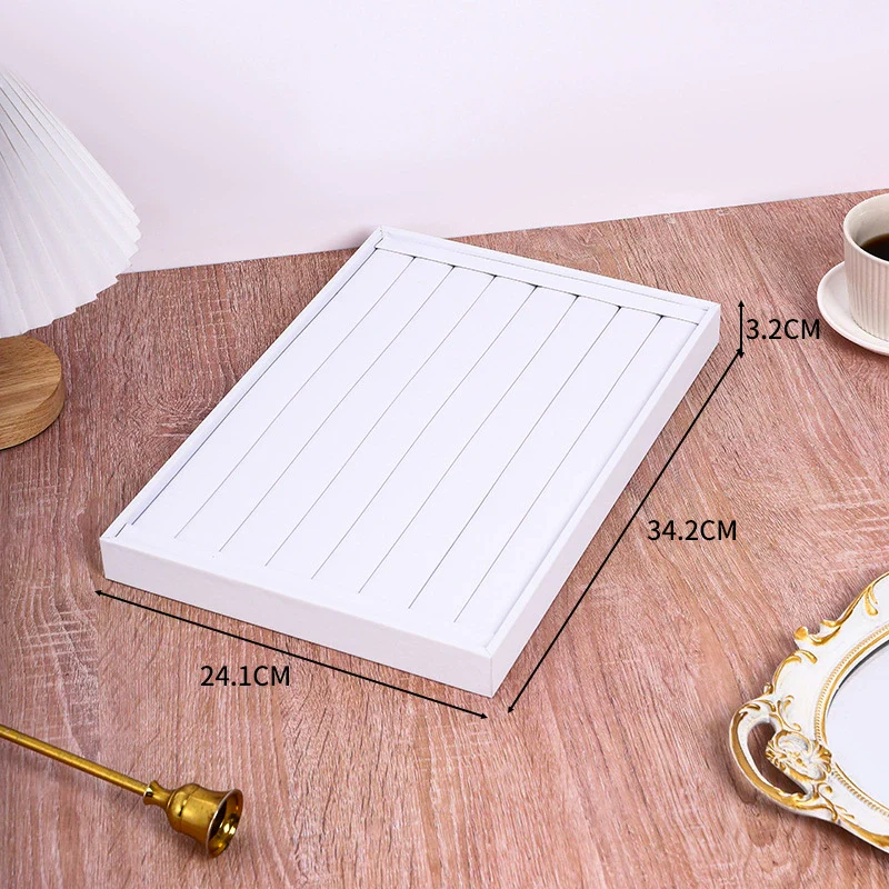 Jewelry Storage Display Tray Pu Leather High Sense - Image 11