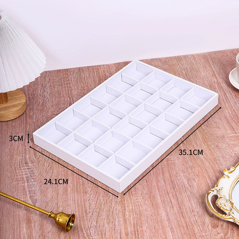 Jewelry Storage Display Tray Pu Leather High Sense - Image 8