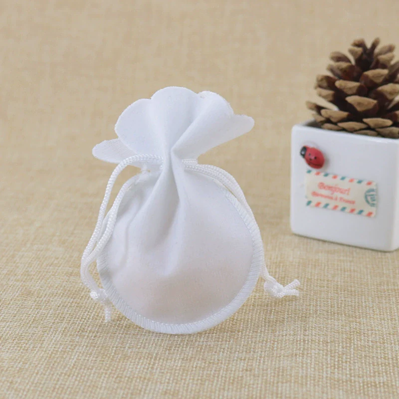 Jewelry Storage Gourd Drawstring Bag Velvet Flocking Cloth - Image 3