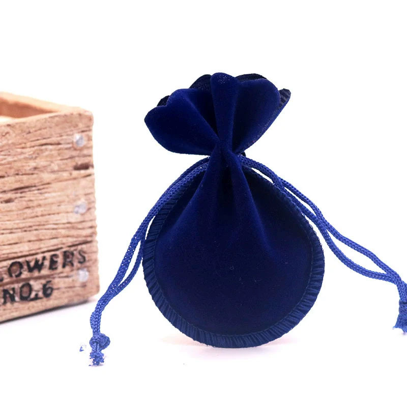 Jewelry Storage Gourd Drawstring Bag Velvet Flocking Cloth - Image 9