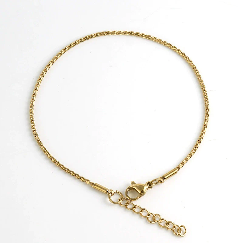 Jewelry 316L Stainless Steel Bracelet Geometric Style Electroplating For Men And Women - Image 10