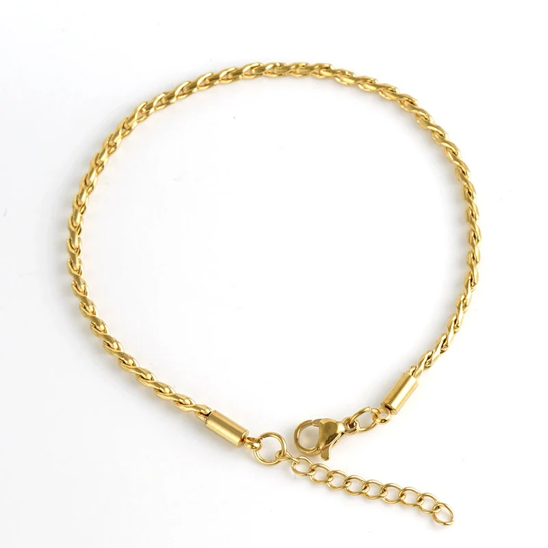 Jewelry 316L Stainless Steel Bracelet Geometric Style Electroplating For Men And Women - Image 8