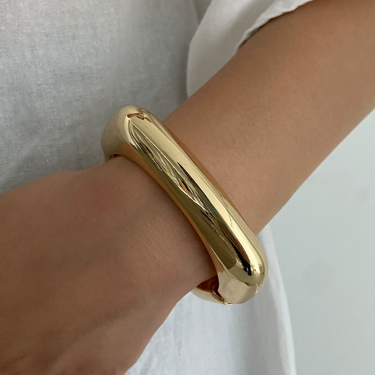 Jewelry Vintage Geometric Resin Handmade Wide Bracelets - Image 7
