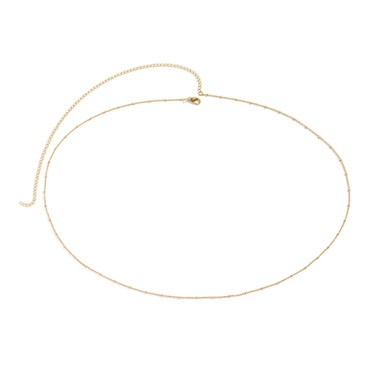 Jewelry Waist Chain Copper Thin Chain Simple Geometric Style - Image 3