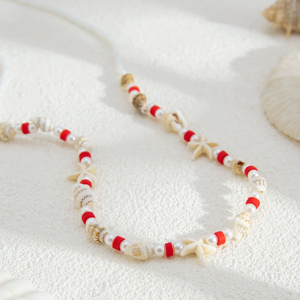 Jewelry Waist Chain Sexy Acrylic Beads Beaded Body Chain With Rice Beads Shells Clay Imitation Pearls - Image 4