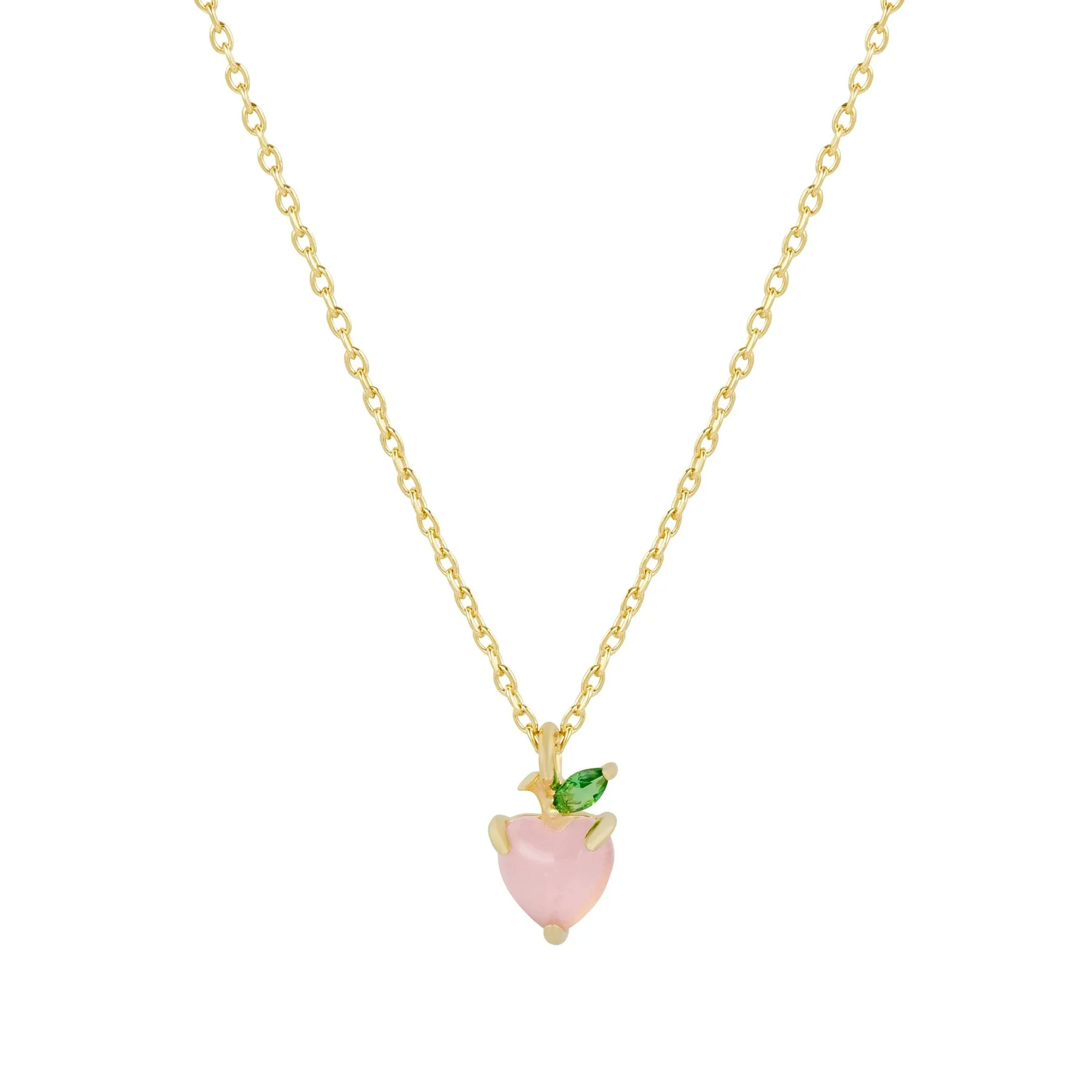 Jewelry Women's Copper Rhinestone Fruitshaped Pendant Clavicle Necklace With Zircon - Image 6