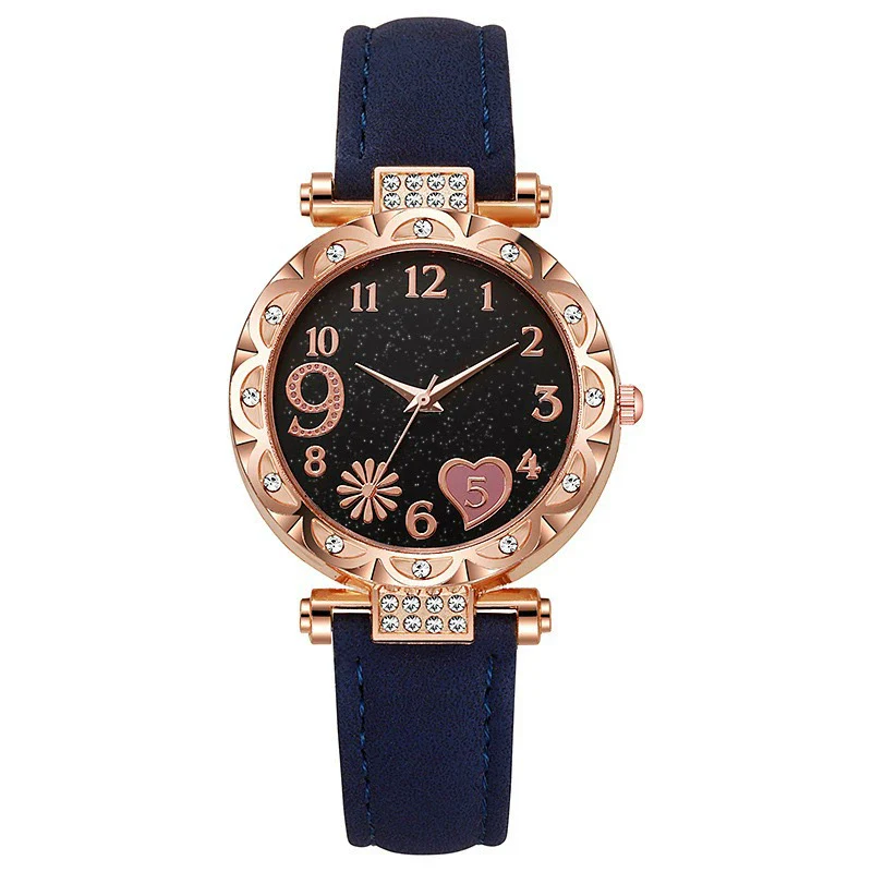 Jewelry Women's Quartz Watch Plastic Case Pu Strap Stainless Steel Buckle Round Dial Leisure Style - Image 11