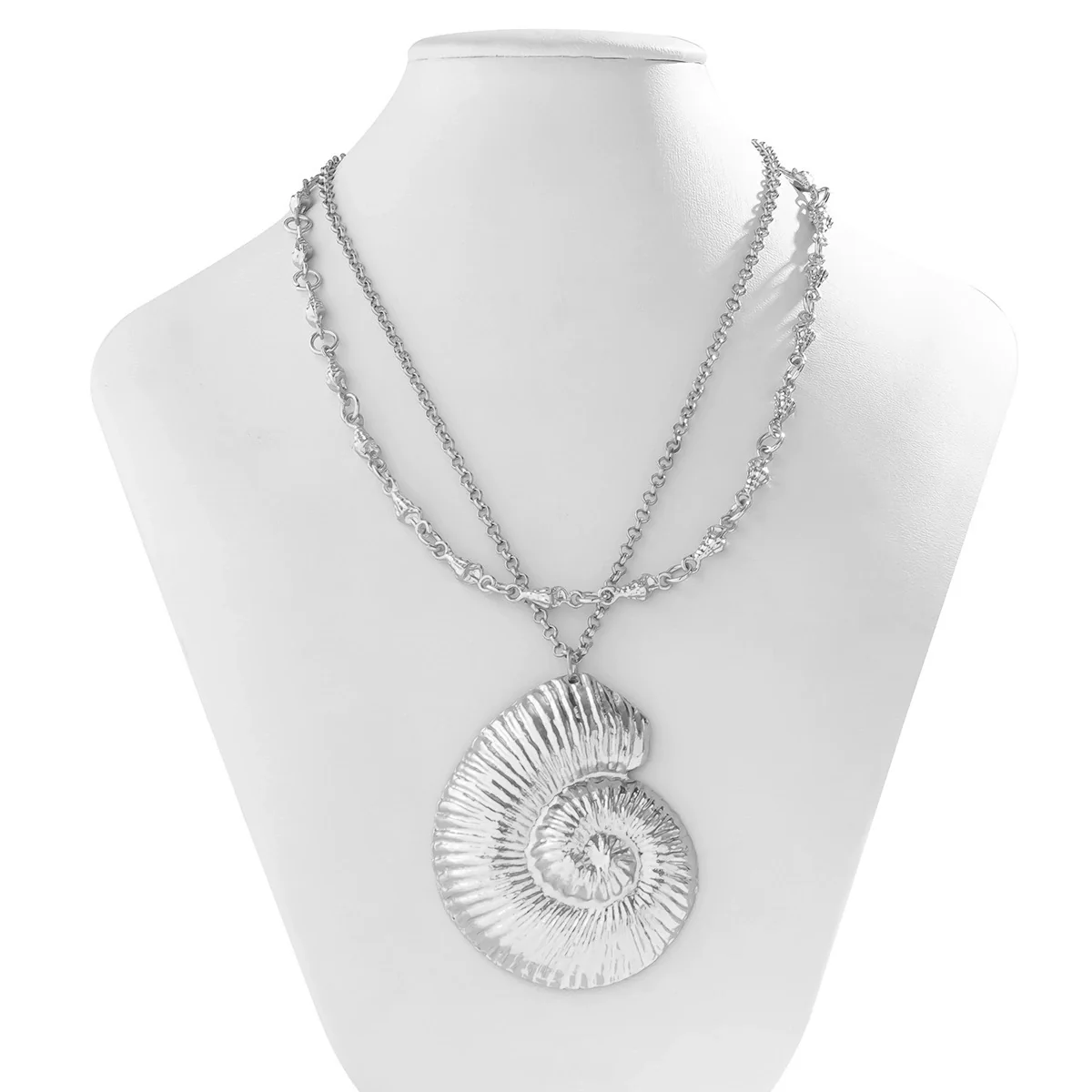 Jewelry Zinc Alloy Star Geometric Electroplating Necklace For Women - Image 7