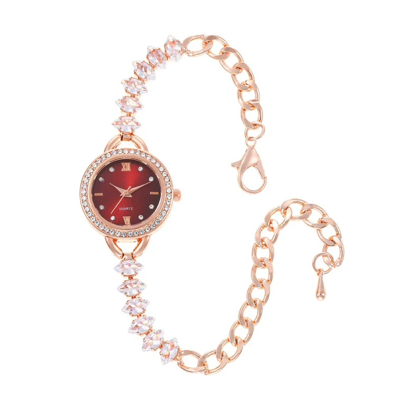 Ladies Alloy Watch With Round Dial And Lobster Clasp Fashionable Style - Image 10