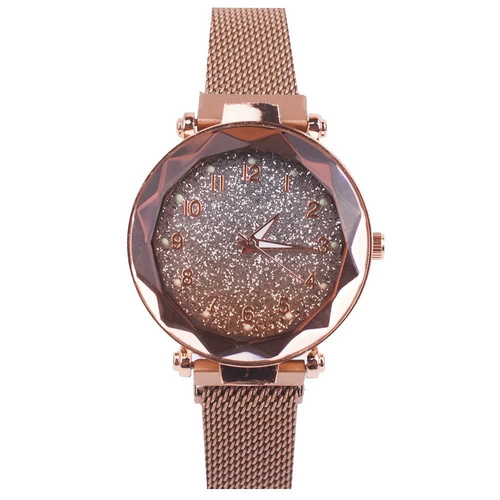 Ladies Alloy Wristwatch Set With Round Dial And Stainless Steel Clasp Fashion Style - Image 5