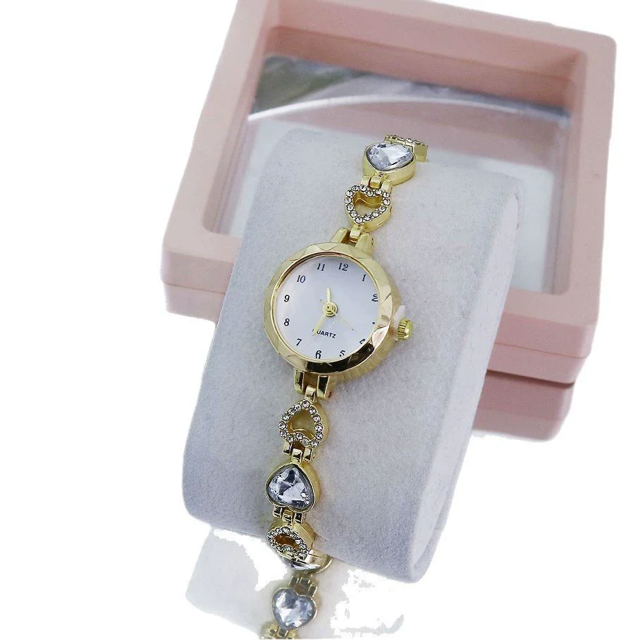 Ladies Casual Alloy Chain Watch With Round Dial And Stainless Steel Buckle - Image 5