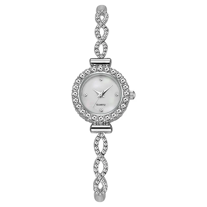 Ladies Casual Quartz Watch With Round Dial Alloy Strap And Buckle - Image 8