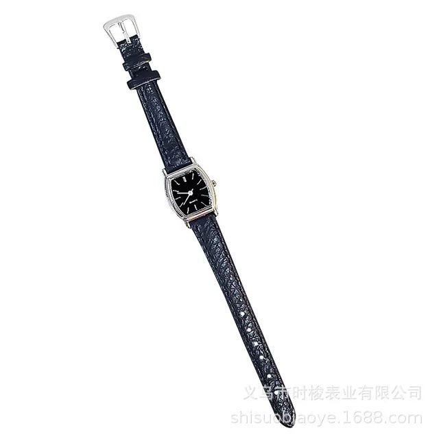 Ladies Quartz Watch Alloy Imitation Leather Square Dial Leisure Style - Image 7