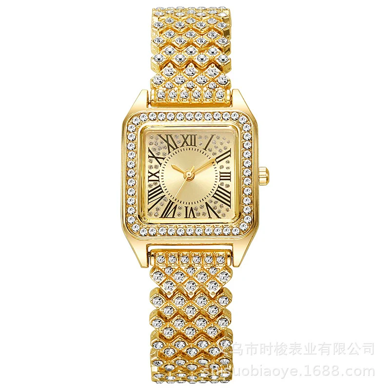 Ladies Quartz Watch Alloy Square Leisure Style Manufacturer Wholesale - Image 5