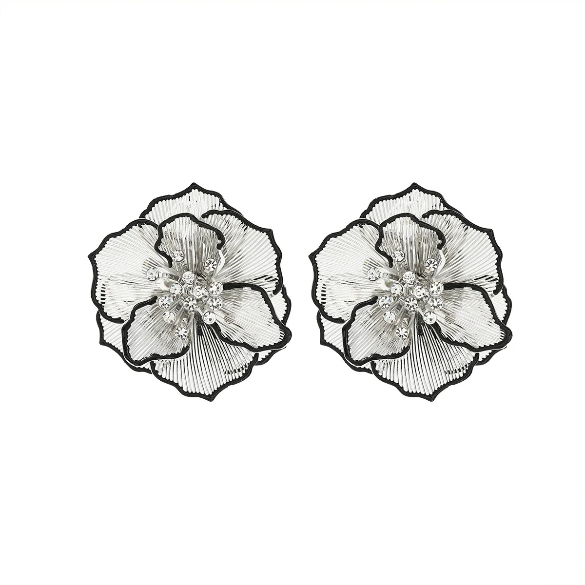 Ladies Vintage Jewelry Alloy Imitation Pearls Flower Ball Chain Electroplated Necklace Bracelet Earrings - Image 11
