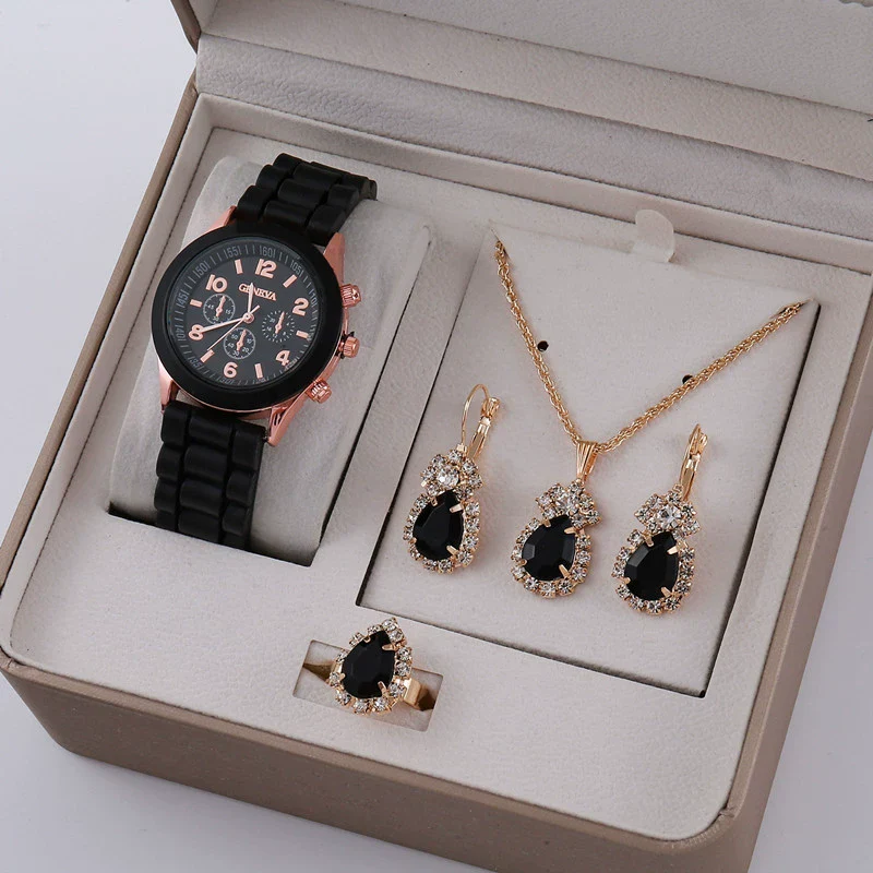 Ladies Watch Alloy Case Imitation Leather Strap Round Dial Leisure Style - Image 10