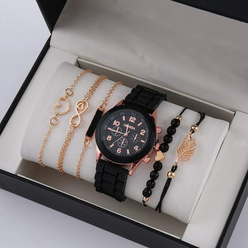 Ladies Watch Alloy Case Imitation Leather Strap Round Dial Leisure Style - Image 11