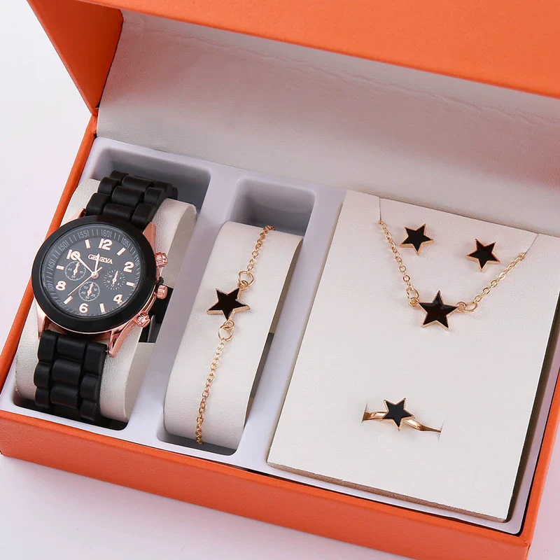 Ladies Watch Alloy Case Imitation Leather Strap Round Dial Leisure Style - Image 3
