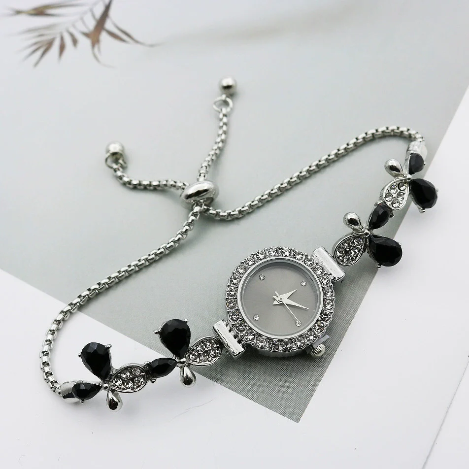 Ladies Watch Stainless Steel Alloy Round Dial Leisure Style - Image 2