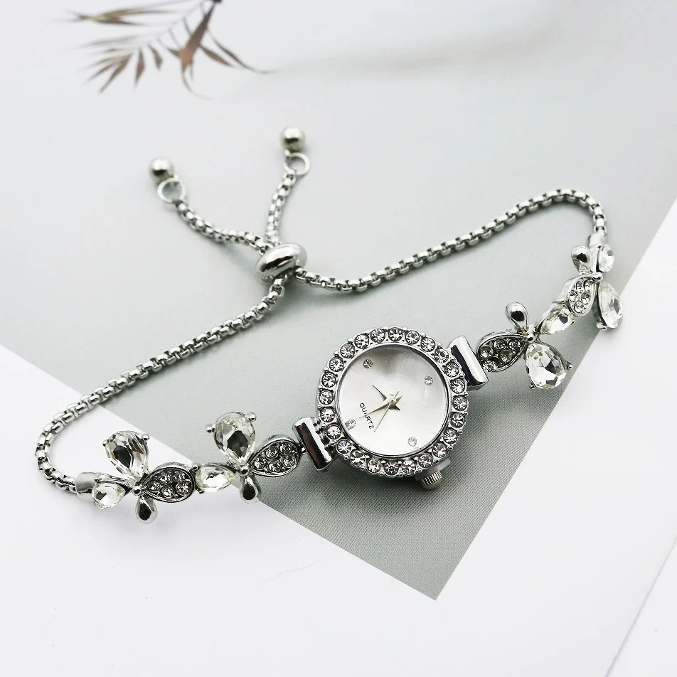 Ladies Watch Stainless Steel Alloy Round Dial Leisure Style - Image 6