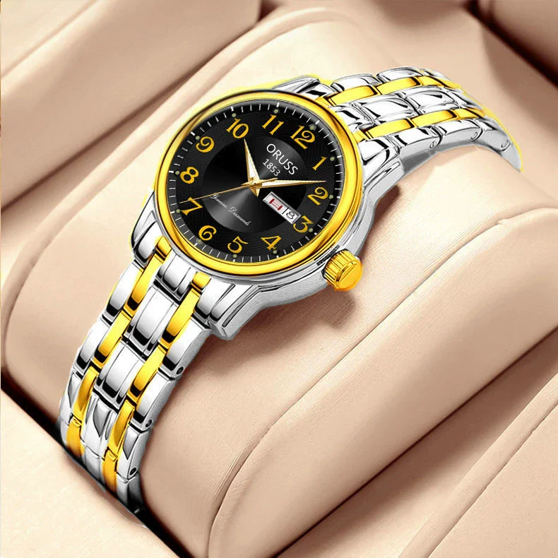 Ladies Watch Steel Round Dial Leisure Style - Image 2