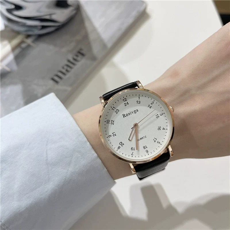 Leisure Digital Quartz Watch For Women Alloy Case Ordinary Glass Mirror