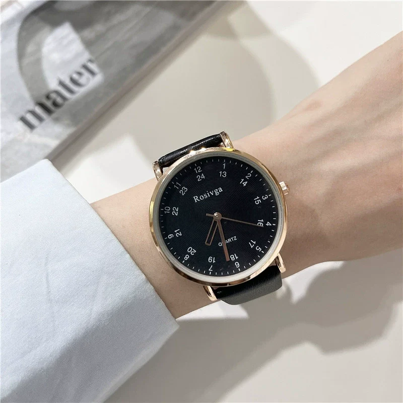 Leisure Digital Quartz Watch For Women Alloy Case Ordinary Glass Mirror - Image 3
