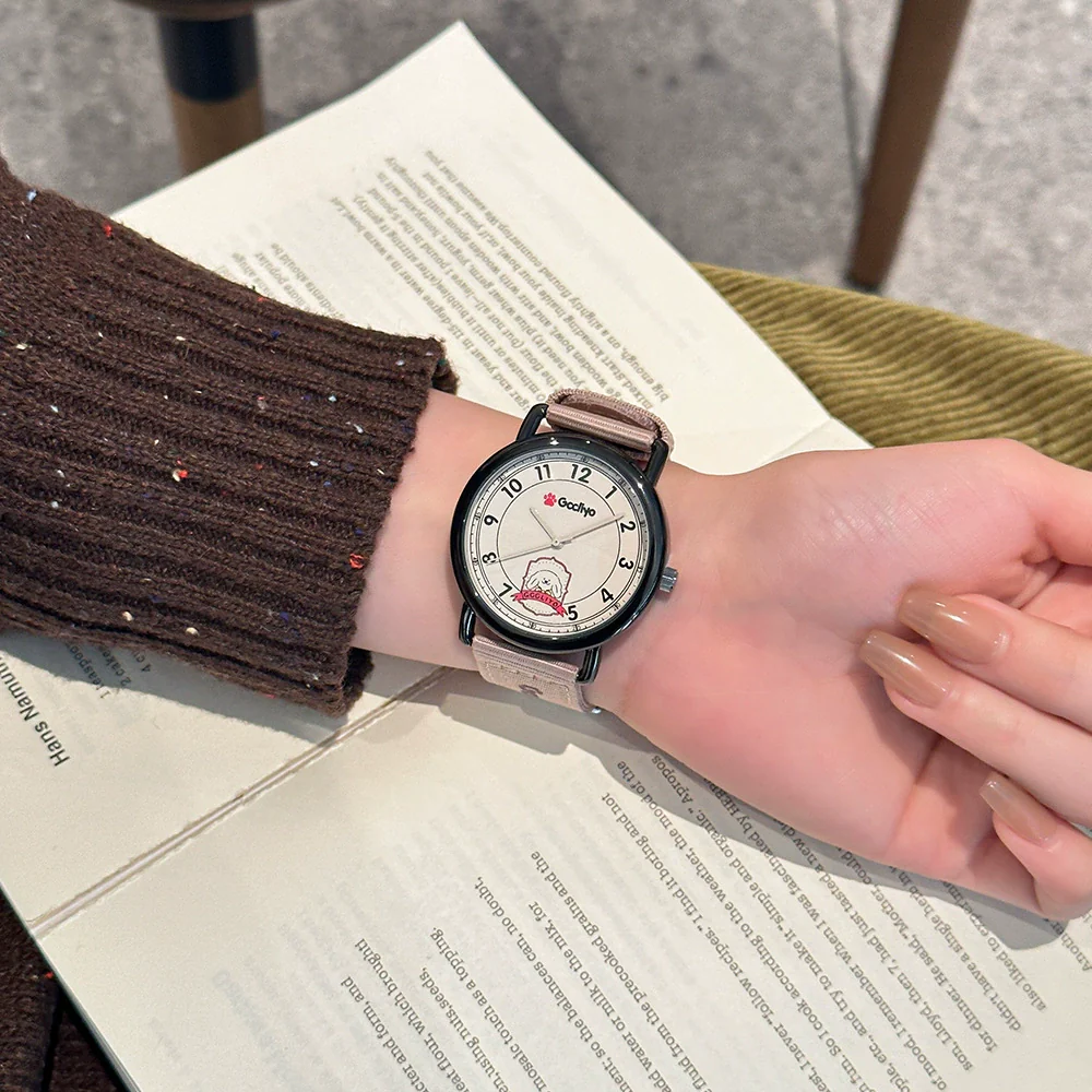 Leisure Quartz Watch Alloy Material Round Dial Cartoon Puppy Style - Image 2