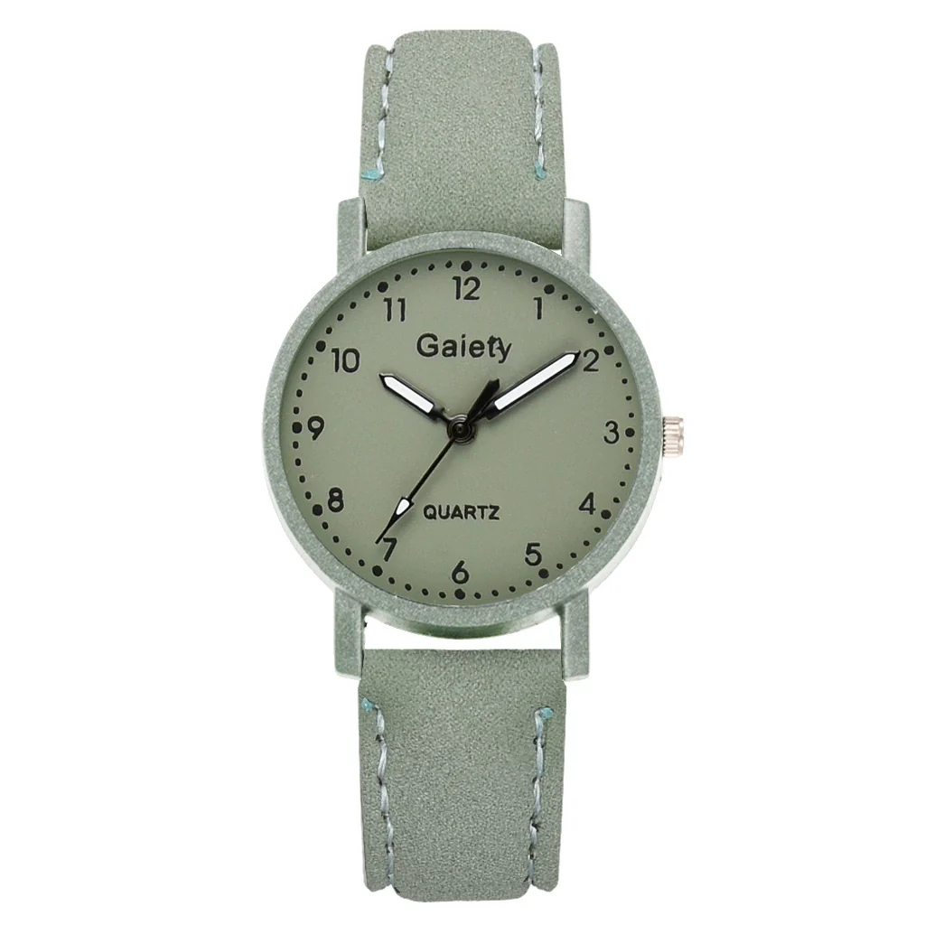 Leisure Style Alloy Case Canvas Strap Round Dial Women's Watch - Image 7